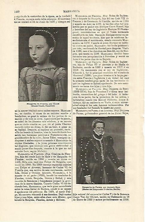 LAMINA ESPASA 18761: Margarita de Francia