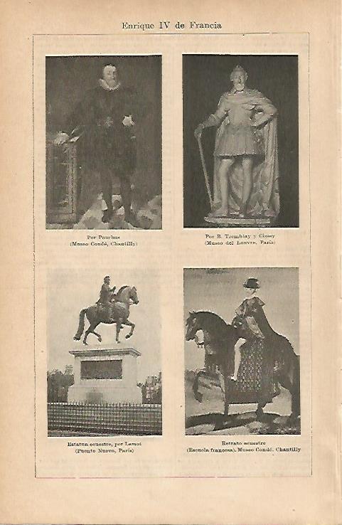 LAMINA ESPASA 18779: Enrique IV de Francia