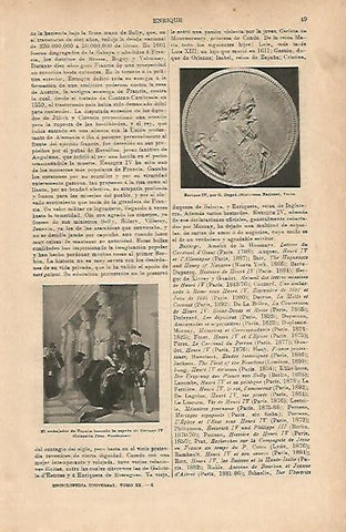 LAMINA ESPASA 18781: Enrique IV 