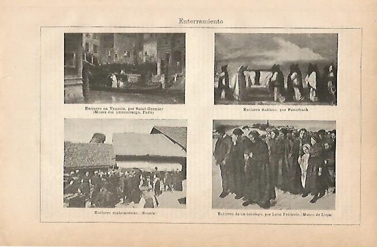 LAMINA ESPASA 18786: Enterramiento