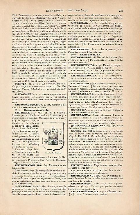 LAMINA ESPASA 18793:Escudo de Entrena La Rioja