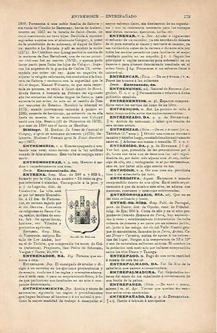 LAMINA ESPASA 18793:Escudo de Entrena La Rioja