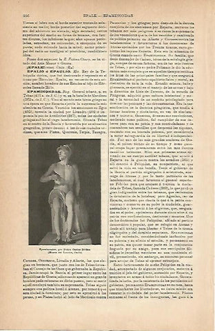 LAMINA ESPASA 18800: Epaminondas por Bridau