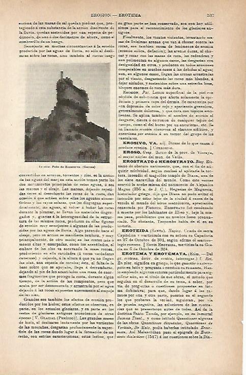 LAMINA ESPASA 18837: Peña de Rocacorva en Girona