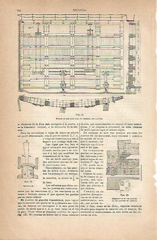 LAMINA ESPASA 18875: Partes de esclusa