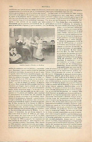 LAMINA ESPASA 18941: Escuela primaria en Bretaña