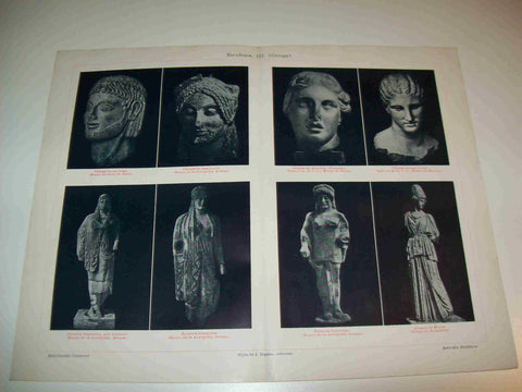 LAMINA ESPASA 18956: Escultura de Grecia