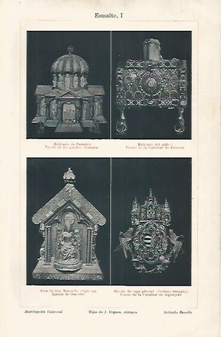 LAMINA ESPASA 18977: Arcas y relicarios