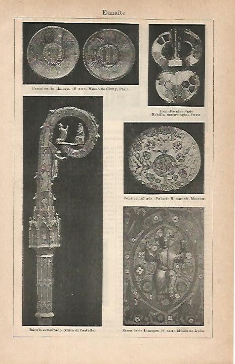 LAMINA ESPASA 18978: Esmaltes de Limoges