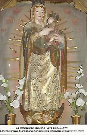 POSTAL 18480: La Immaculada con el Niño. Toledo