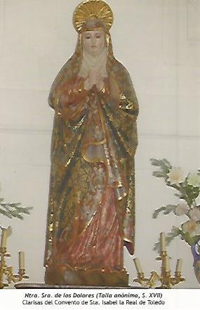 POSTAL 18482: Nuestra Señora de los Dolores. Toledo