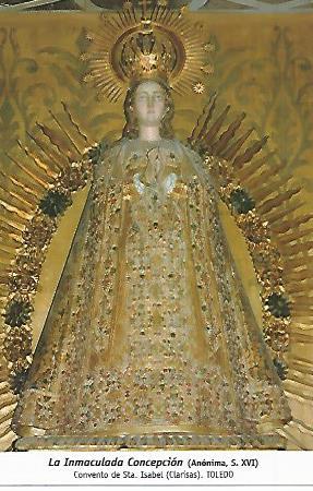 POSTAL 18483: La Immaculada Concepcion. Siglo XVI. Toledo