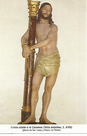 POSTAL 18491: Cristo atado a la Columna. Toledo