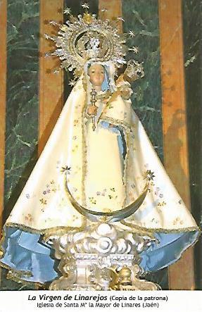 POSTAL 18528: La Virgen de Linarejos. Linares Jaen