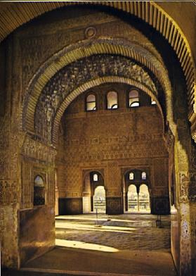 POSTAL 56781: Granada Alhambra Salon de Embajadores