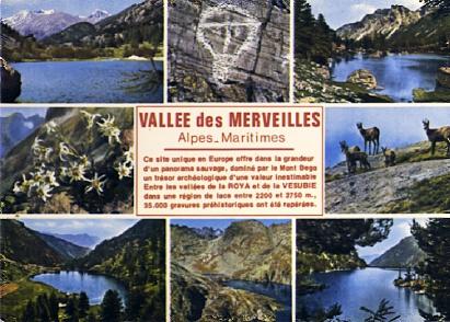 POSTAL 56801: Vallee des Merveilles Alpes Maritimes