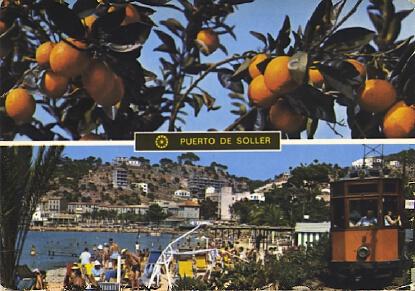 POSTAL 56818: Puerto de Soller Mallorca