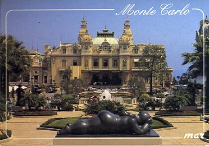 POSTAL 56836: Monte Carlo Le Casino Monaco