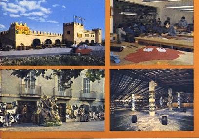 POSTAL 56872: Fabrica articulos Piel Destilerias Alorda Algaida – Sta. Maria
