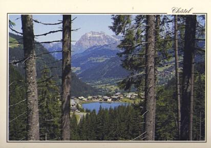 POSTAL 56897: Châtel (Haute Savoie) Station des Portes du Soleil