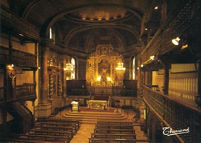 POSTAL 56899: Cambo Interieur de l Eglise