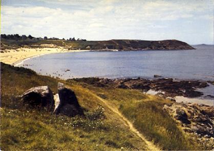 POSTAL 56924: Pleherel-Plage La pointe aux Chevres