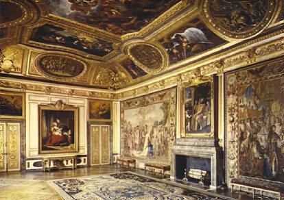 POSTAL 56947: Le Château de Versailles Le salon de Mars