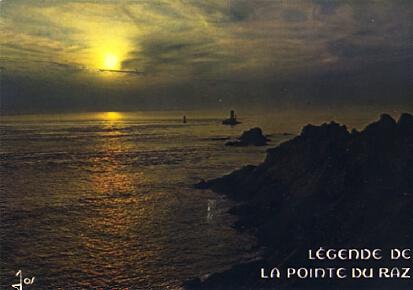 POSTAL 56971: Legende de la Pointe du Raz Legende du Raz de Sein