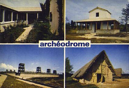 POSTAL 56976: Archeodrome Aire de Beaune – Tailly – Merceuil