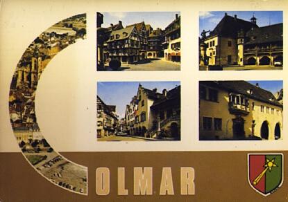 POSTAL 56991: Colmar (Haut Rhin)