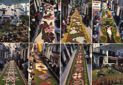 POSTAL 57000: Sitges Corpus Christi Alfonmbra de flores