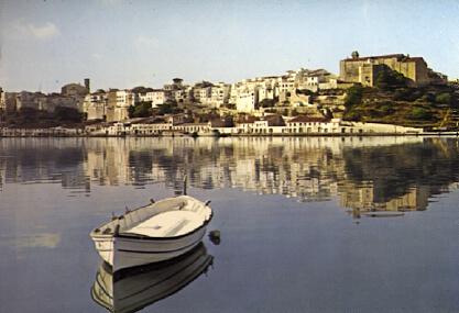 POSTAL 57037: Mahon (Menorca) Detalle del Puerto