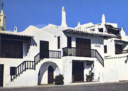 POSTAL 57050: San Luis (Menorca) Binibeca Pueblo de pescadores