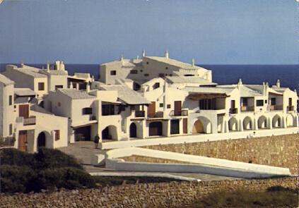 POSTAL 57055: Menorca Binibeca Poblado de pescadores