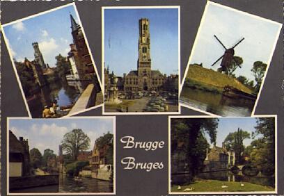 POSTAL 57088: Bruges Vue generales