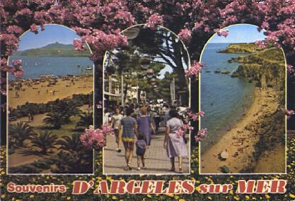 POSTAL 57093: Souvenir d Argeles sur Mer Cote Vermeille