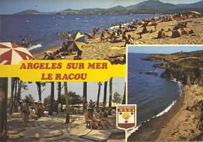 POSTAL 57097: Argeles sur Mer Le Racou