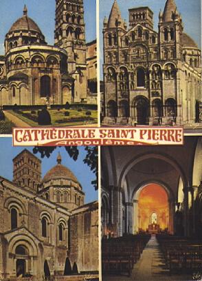 POSTAL 57103: Cathedrale Saint Pierre Angoulême