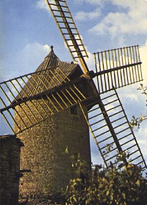 POSTAL 57111: Moulin a vent du Mas de La Bosse Promilhanes (Lot)