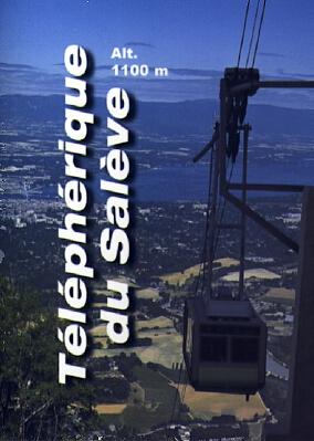 POSTAL 57121: Telepherique du Saleve Vue de Geneve depuis le Mont Saleve