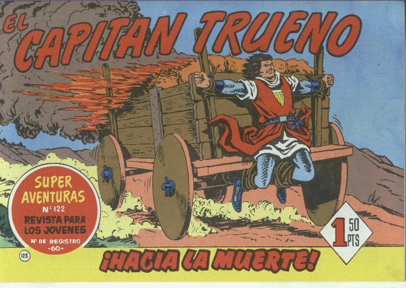 El Capitan Trueno facsimil numero 125: Hacia la muerte