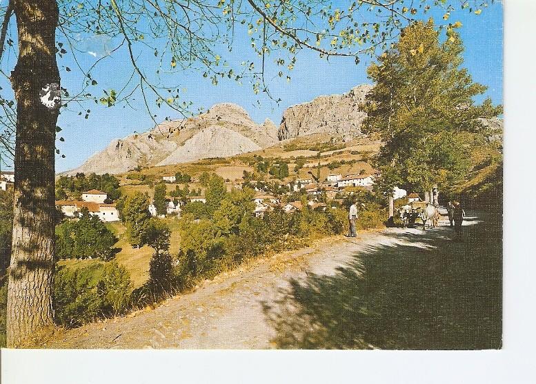 Postal 020209 : Santibañez y Peña Escrita. Fuentes Carrionas - Palencia