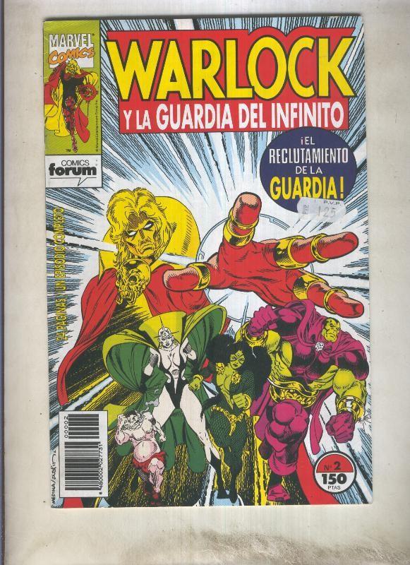 Warlock y La Guardia del Infinito numero 02 (numerado 4 en trasera)