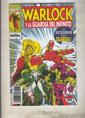Warlock y La Guardia del Infinito numero 02 (numerado 4 en trasera)