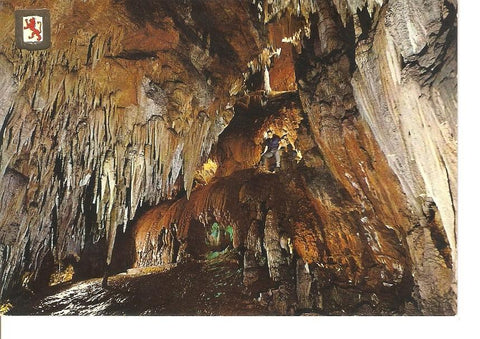 Postal 032167 : Cuevas de Valporquero (Leon). Gran colada