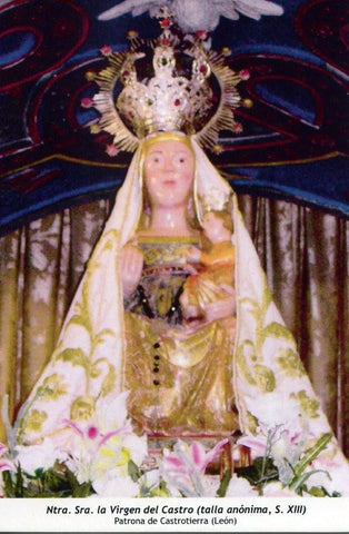 Postal 16258: Ntra. Sra. La Virgen de las Candelas Valduerna