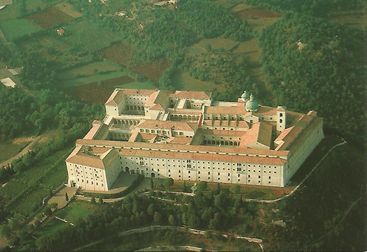 Postal 50283: ABADIA DE MONTECASSINO - Vista aerea