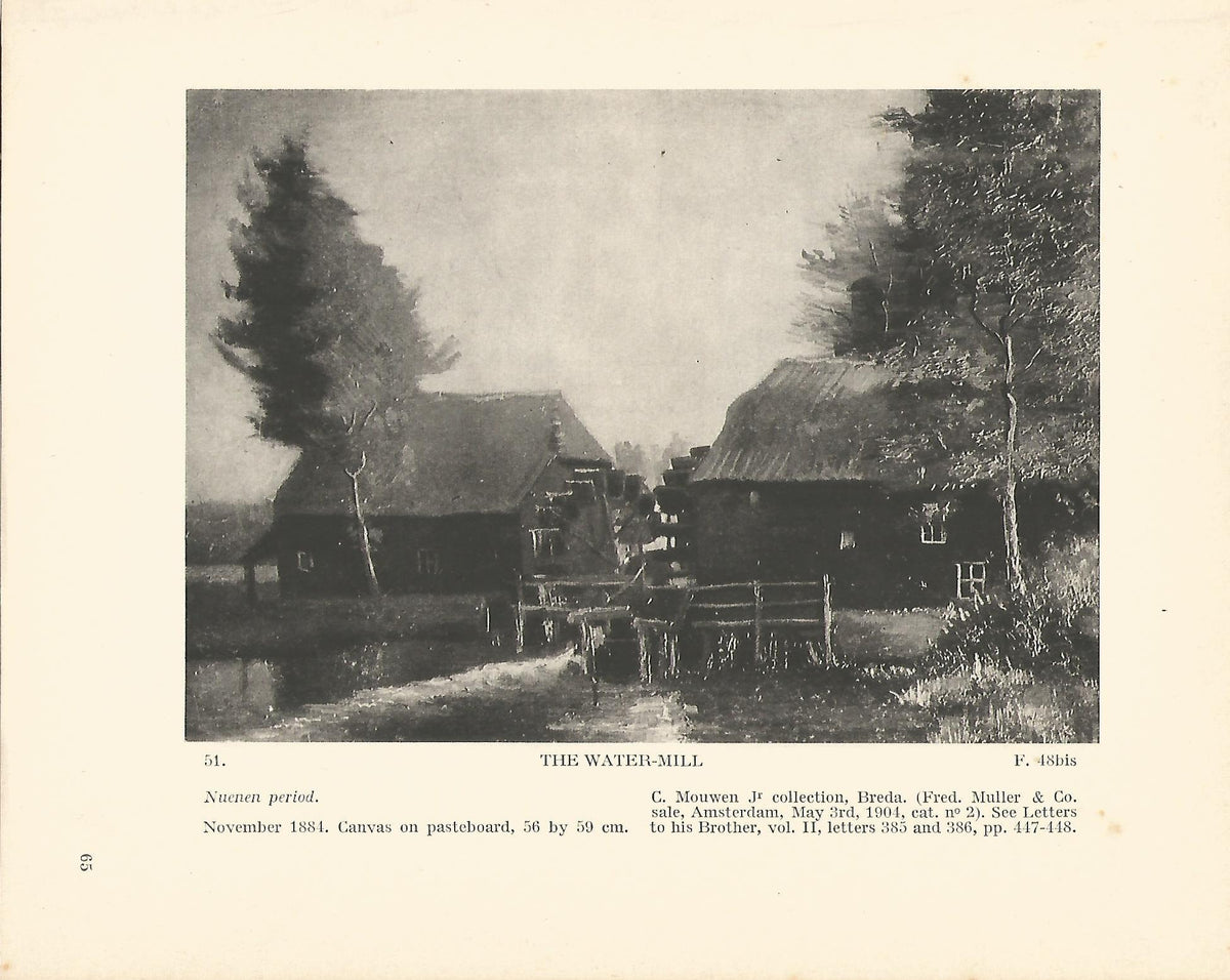 LAMINA 1218: VAN GOGH. The Water-Mill