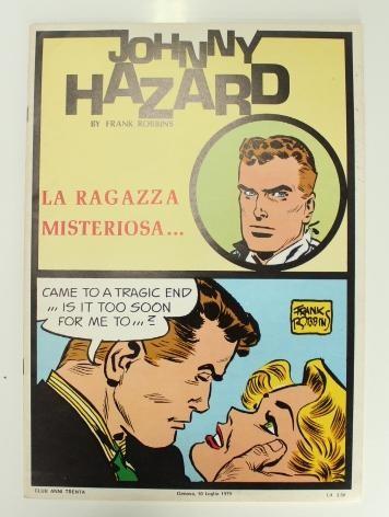 JOHNNY HAZARD - Tiras del 06-07-1959 al 10-10-1959: La Ragazza Misteriosa