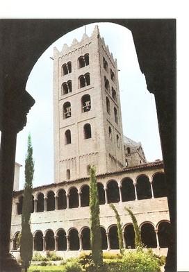 Postal 048001 : Ripoll. Claustros del Monasterio de Santa Maria